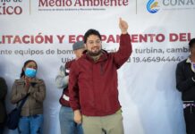 Modernizan sistema de rebombeo del Tanque Loma Colorada; beneficiará a 100 mil habitantes de Naucalpan