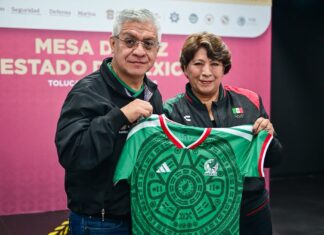 Delfina Gómez encabeza Mesa de Paz en Toluca y reafirma compromiso con la seguridad de las familias mexiquenses