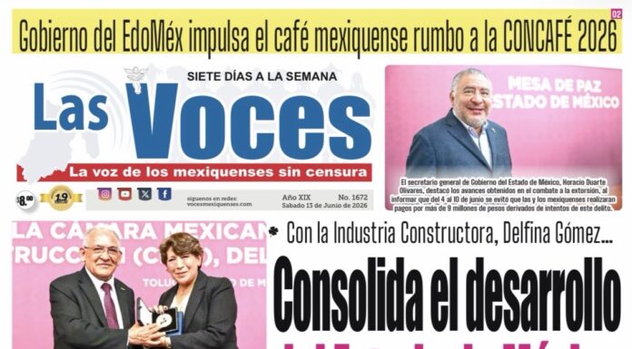 Con la Industria Constructora, Delfina Gómez… Consolida el desarrollo del Estado de México