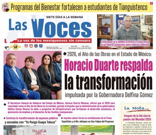 2026, el Año de las Obras en el Estado de México: Horacio Duarte respalda la transformación impulsada por la Gobernadora Delfina Gómez