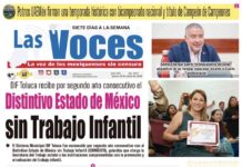 DIF Toluca recibe por segundo año consecutivo el Distintivo Estado de México sin Trabajo Infantil