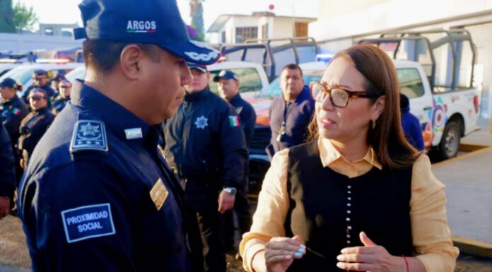 Refuerza Azucena Cisneros seguridad en Ecatepec con operativos Transporte Seguro y Moto Segura