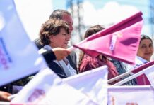 Entrega Delfina Gómez 32 patrullas de última generación para reforzar la seguridad en Valle de Chalco