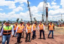 Delfina Gómez pone en marcha puente vehicular que fortalecerá la conexión entre el oriente del Edomex y la Ciudad de México