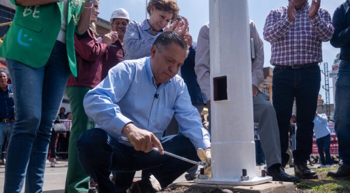 Arranca Ricardo Moreno construcción de Sendero Seguro en San Cayetano Morelos