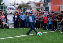 Toluca impulsa educación y deporte con dos nuevas preparatorias y la modernización de 10 espacios deportivos