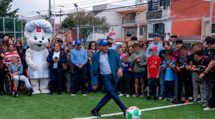 Toluca impulsa educación y deporte con dos nuevas preparatorias y la modernización de 10 espacios deportivos