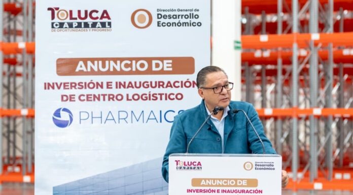 Toluca supera los 3 mil millones de pesos en inversión y genera más de 22 mil empleos formales