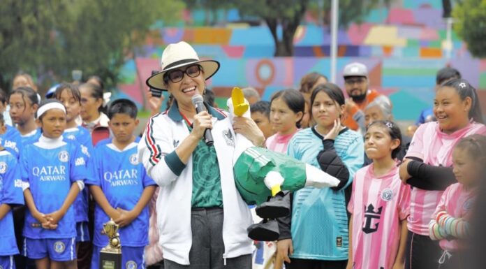 Azucena Cisneros fortalece el deporte escolar y el orgullo ecatepense con el Mundialito Interescolar 2026