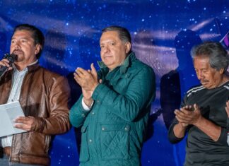 Ricardo Moreno rompe años de rezago con nuevo sistema de alumbrado en comunidades del norte de Toluca
