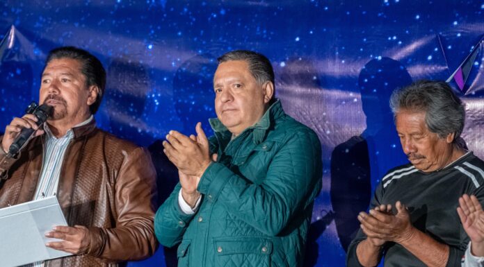 Ricardo Moreno rompe años de rezago con nuevo sistema de alumbrado en comunidades del norte de Toluca