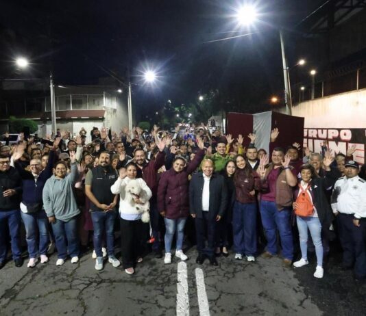 Raciel Pérez Cruz fortalece la seguridad en Tlalnepantla con la instalación de 72 nuevas luminarias