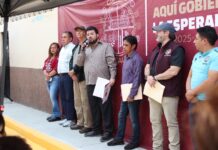 Vecinos y Gobierno de Naucalpan rehabilitan la calle Nudo Mixteco mediante el programa COMUNA