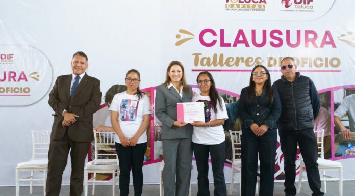 Rocío Pegueros impulsa el autoempleo en Toluca; 284 personas ya emprendieron su propio negocio