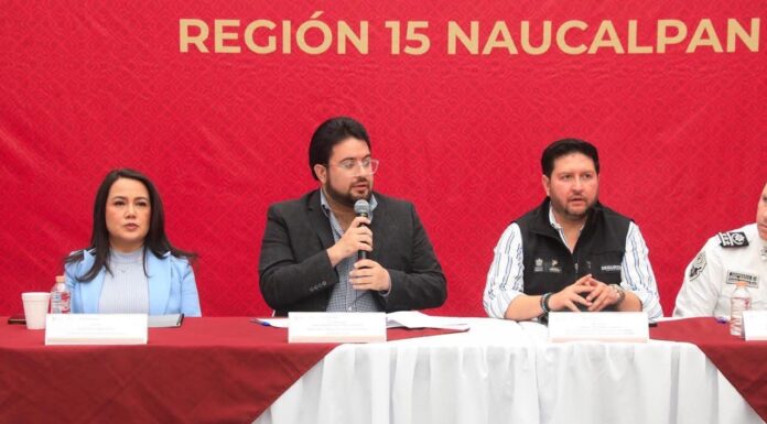 Isaac Montoya fortalece coordinación interinstitucional; delitos de alto impacto disminuyen 16.28% en Naucalpan