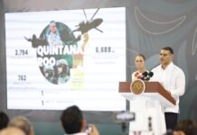 Gabinete de Seguridad reporta 3 mil 800 detenidos y aseguramiento de 6.6 toneladas de droga en Quintana Roo