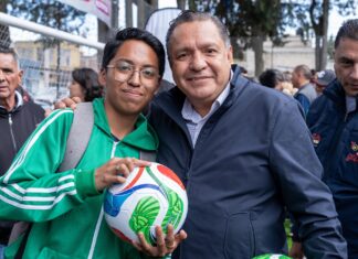 Toluca suma nuevos espacios para el deporte; Ricardo Moreno entrega rehabilitación integral del Parque Laura Méndez de Cuenca