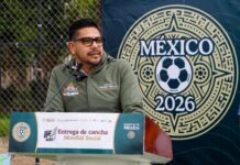 Nezahualcóyotl suma nueva cancha de fútbol como legado del Mundial Social 2026