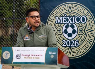Nezahualcóyotl suma nueva cancha de fútbol como legado del Mundial Social 2026
