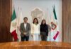 Rosi Wong gestiona mejoras viales para Tecámac; revisa proyectos estratégicos con la Secretaría de Movilidad