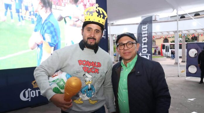 Zinacantepec vive la fiesta del Mundial con la Caravana Corona Mundialista 2026