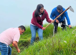 Temoaya fortalece el cuidado de espacios públicos con jornada de limpieza en Las Trojes