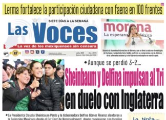 Aunque se perdió 3-2… Sheinbaum y Delfina impulsan al Tri en duelo con Inglaterra