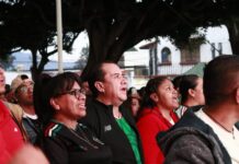Coatepec Harinas vive jornada de unidad y orgullo nacional durante transmisión del partido de la Selección Mexicana
