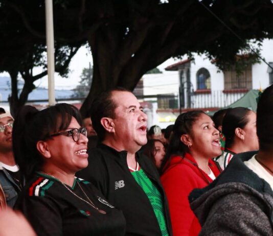 Coatepec Harinas vive jornada de unidad y orgullo nacional durante transmisión del partido de la Selección Mexicana
