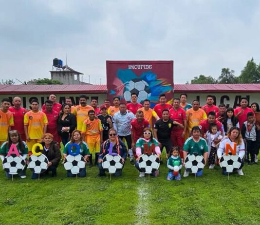 Acolman fortalece la unión regional con encuentro amistoso de fútbol entre gobiernos municipales