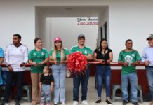 Zacualpan fortalece infraestructura deportiva con inauguración de nuevas gradas en la Unidad Deportiva “Filiberto Toledo Hdz.”