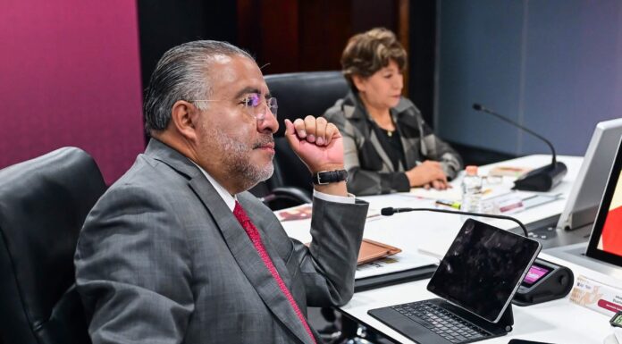 Horacio Duarte destaca el uso de inteligencia artificial para fortalecer la seguridad en el Estado de México