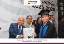 Raciel Pérez Cruz reconoce a egresados del CBTIS 227 y refrenda su compromiso con una educación incluyente en Tlalnepantla