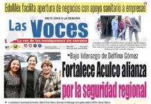 Bajo liderazgo de Delfina Gómez Fortalece Aculco alianza por la seguridad regional