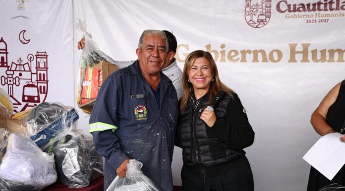 Juanita Carrillo fortalece a Servicios Públicos con entrega de equipo y herramientas en Cuautitlán