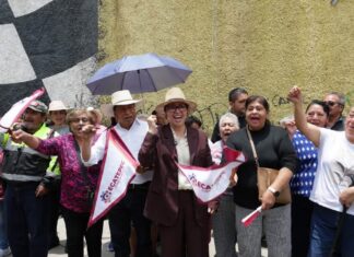 Azucena Cisneros inicia obras de drenaje, red hidráulica y repavimentación en Santa Clara Coatitla y la colonia Popular
