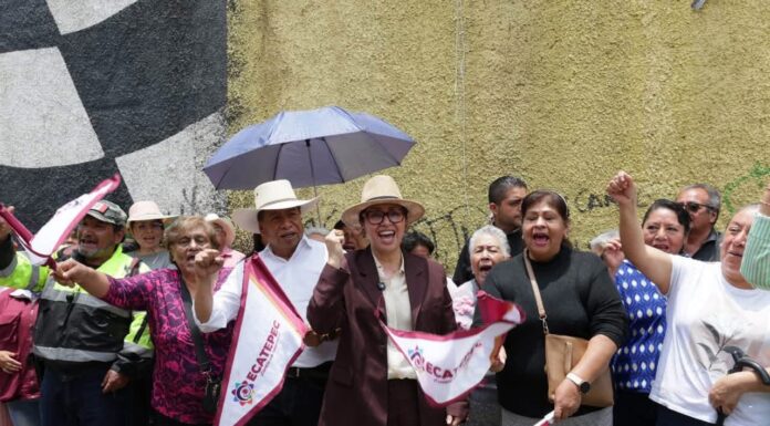 Azucena Cisneros inicia obras de drenaje, red hidráulica y repavimentación en Santa Clara Coatitla y la colonia Popular