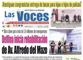 Obra clave para más de 1.6 millones de mexiquenses Delfina inicia rehabilitación de Av. Alfredo del Mazo
