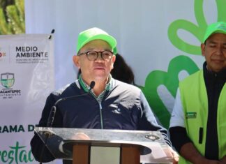 Zinacantepec inicia Programa de Reforestación 2026 con la siembra de cerca de 3 mil árboles