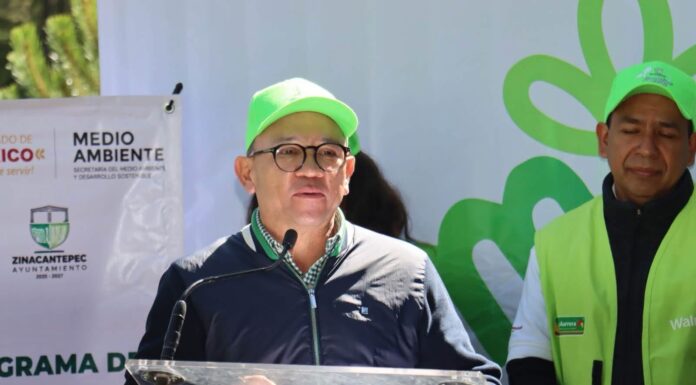 Zinacantepec inicia Programa de Reforestación 2026 con la siembra de cerca de 3 mil árboles