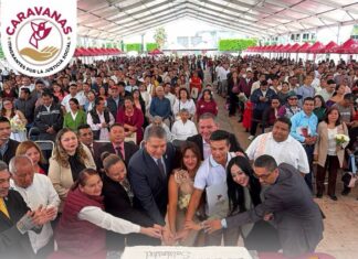 Valle de Chalco concluye con éxito las Caravanas Itinerantes por la Justicia Social y celebra bodas comunitarias