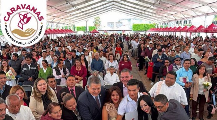 Valle de Chalco concluye con éxito las Caravanas Itinerantes por la Justicia Social y celebra bodas comunitarias