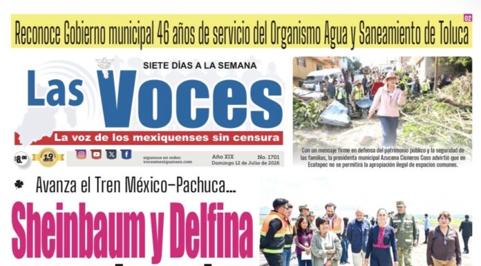 Avanza el Tren México–Pachuca… Sheinbaum y Delfina supervisan obra
