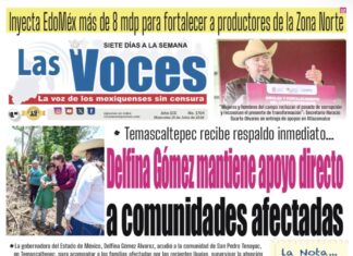 Temascaltepec recibe respaldo inmediato… Delfina Gómez mantiene apoyo directo a comunidades afectadas