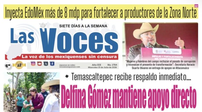 Temascaltepec recibe respaldo inmediato… Delfina Gómez mantiene apoyo directo a comunidades afectadas