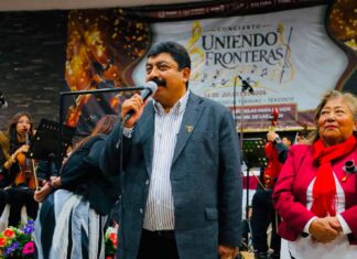 Nazario Gutiérrez impulsa la cultura con el concierto “Uniendo Fronteras” en Texcoco
