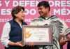 Gobernadora Delfina Gómez reconoce a Defensoras y Defensores Ambientales del Estado de México