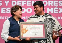 Gobernadora Delfina Gómez reconoce a Defensoras y Defensores Ambientales del Estado de México