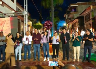 Ixtapan de la Sal entrega rehabilitación integral de la calle 16 de Septiembre