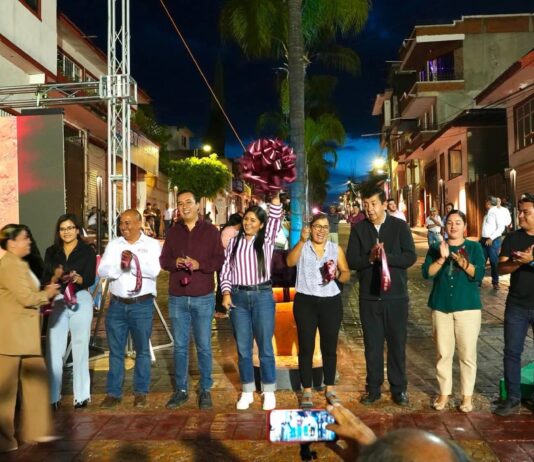 Ixtapan de la Sal entrega rehabilitación integral de la calle 16 de Septiembre